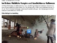 Cottbus: Im Dicken: Weibliche Vampire und Geschichten zu Halloween