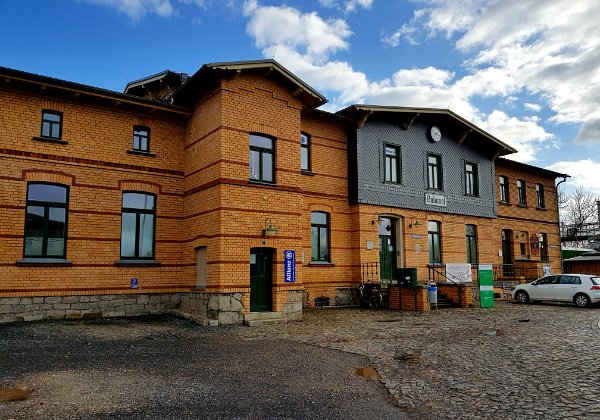 Kulturbahnhof in Ortrand